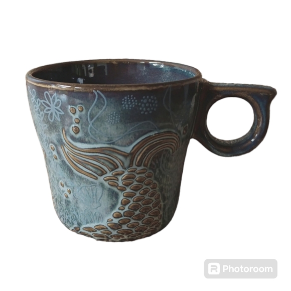 Starbucks Siren Mermaid Tail 2014 Anniversary Collection Coffee Mug Cup 12 Oz. - Picture 1 of 11